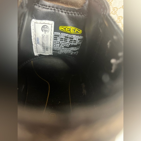 Sold-Sz 9EE MENS KEEN WORK SAFETY BOOTS - Picture 4 of 8